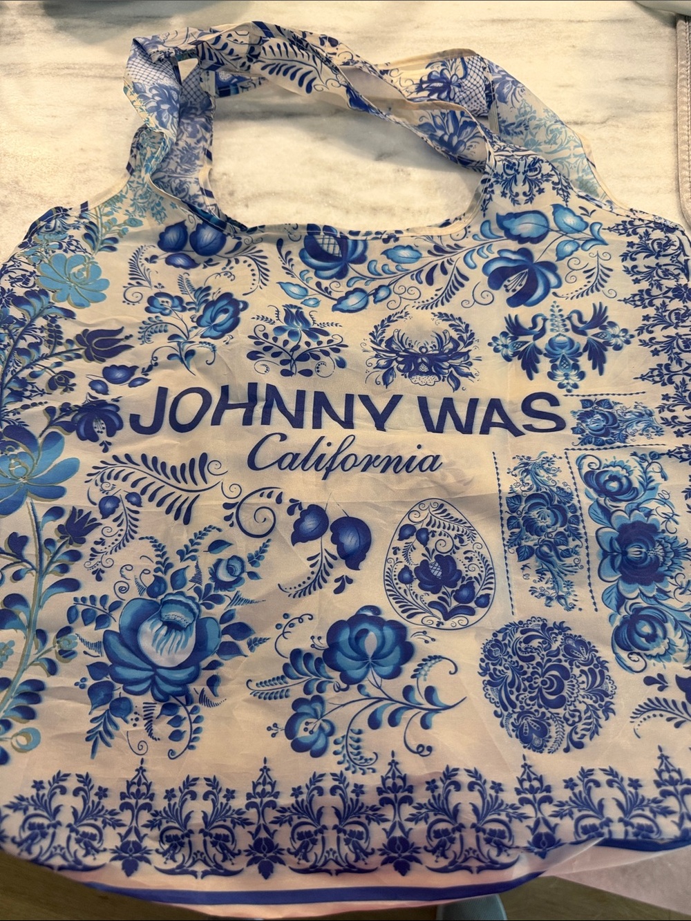 Johnny Was reusable bag